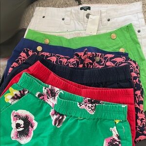 J. Crew Factory lot of 7 pairs of size 4 shorts